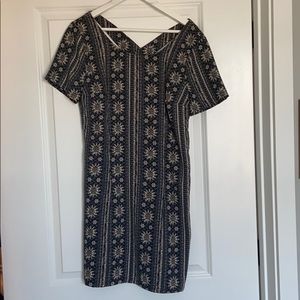 Patterned dress